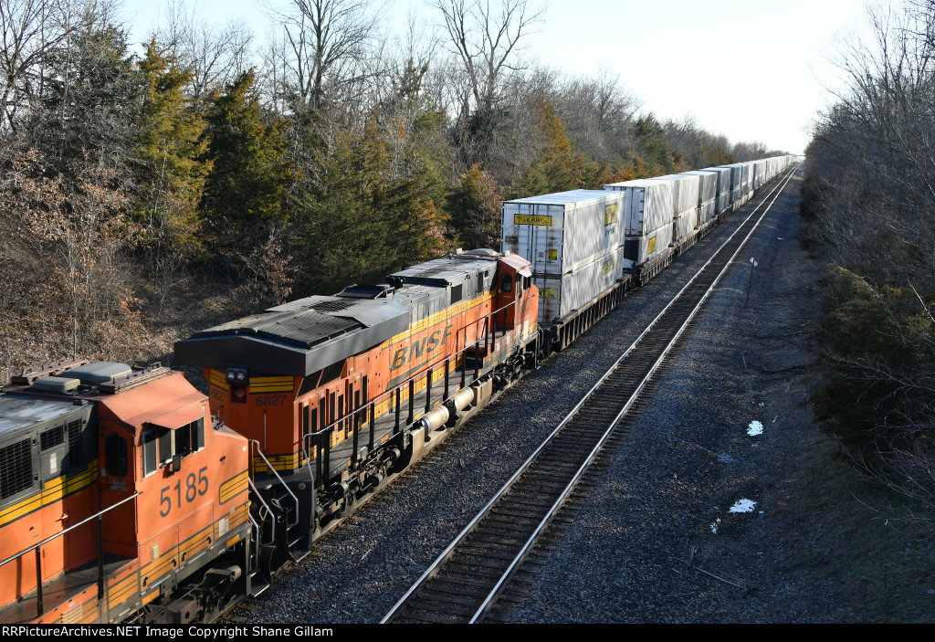 BNSF 6827 Roster